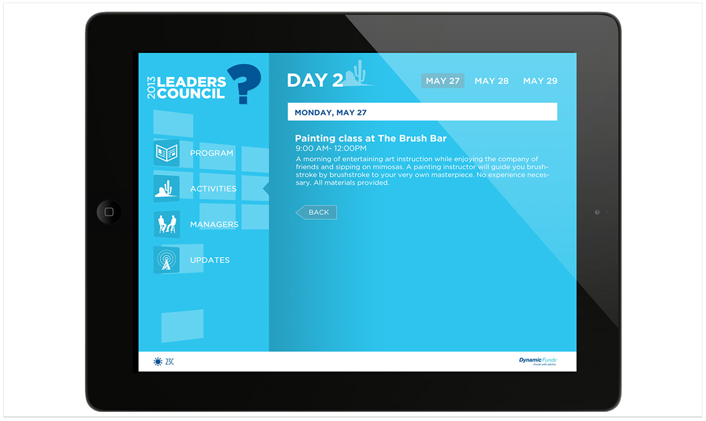Leaders Council iPad