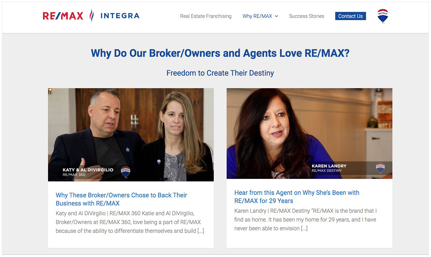 RE/MAX Broker Videos